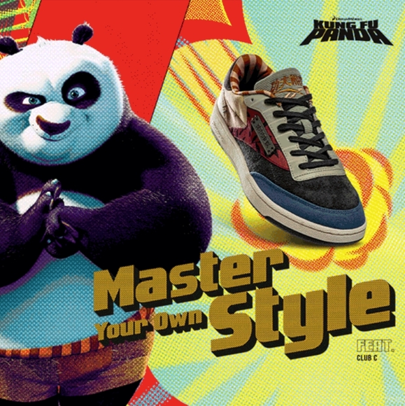 Kung Fu Panda x Club C 85 'Patchwork' - Picture 8 of 9